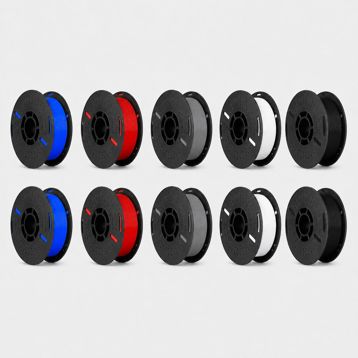 Lot de filaments PLA 5 couleurs