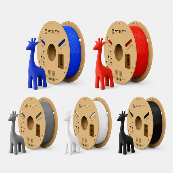 PLA 5-Color Filament Bundle